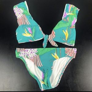 Trina Turk 2 piece floral bikini | size 8